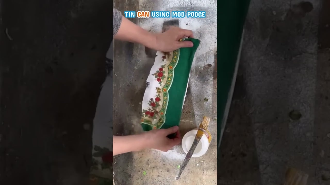 Hand-Crafting a Gorgeous Flower Pot from Old Tin Cans 🪴