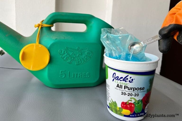 Indoor plant fertilizer