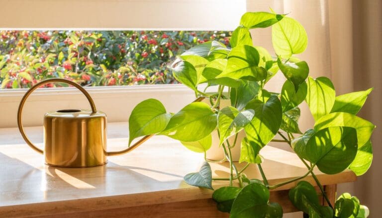 Pothos plant watering
