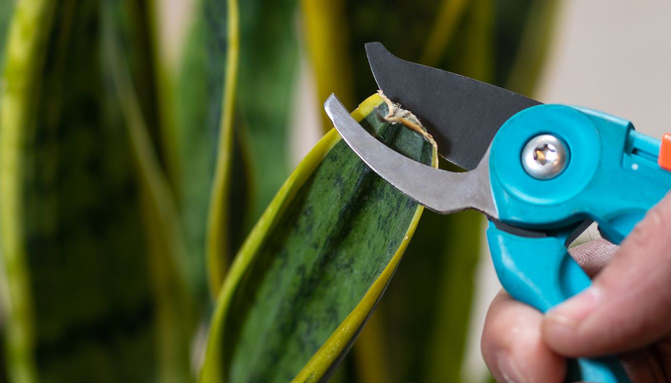 Snake PlantDracaena trifasciata pruning