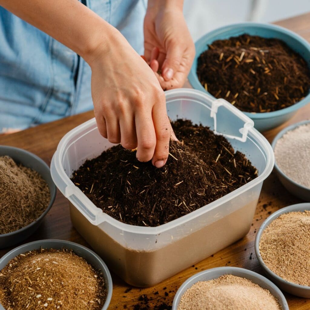 Coco Coir and Worm Castings Blend