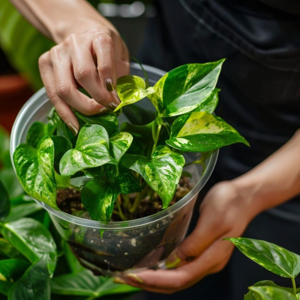 pothos soil
