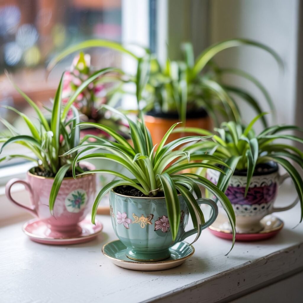 Spider Plant Decor Ideas 3