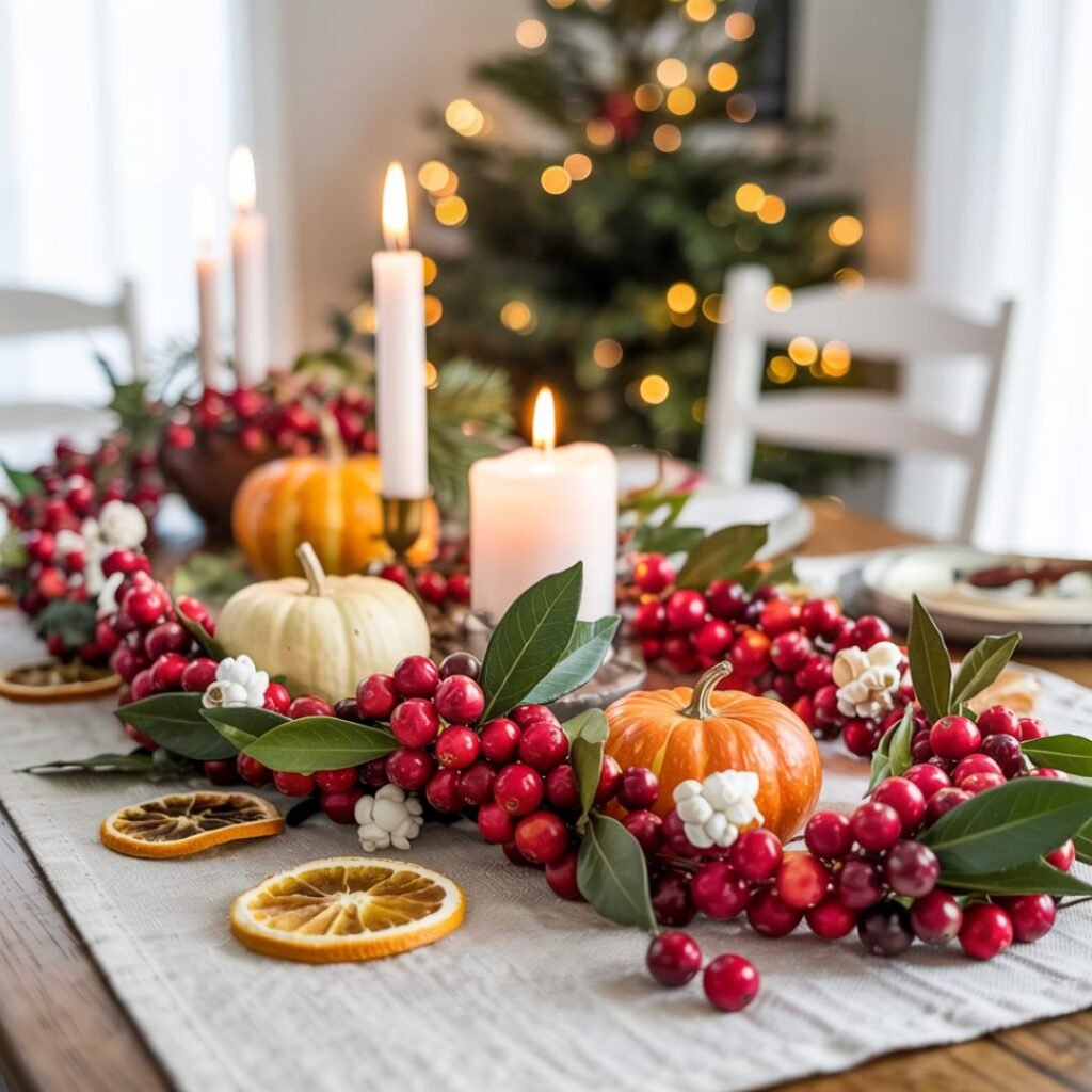 Fresh Cranberry Garland